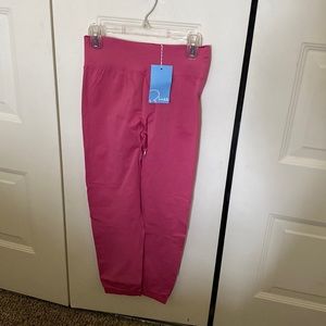 Megan Grubbs Bluee Pink Leggings